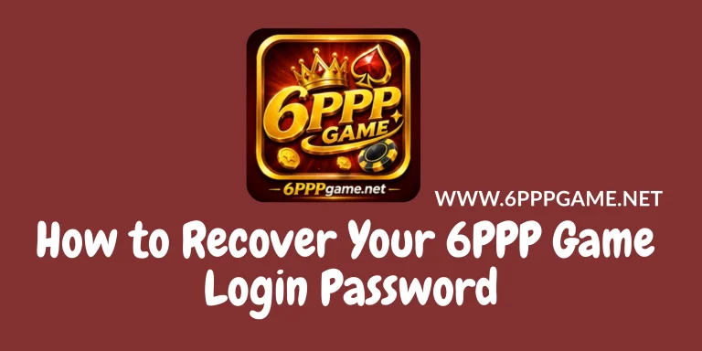 How to Recover Your 6PPP Game Login Password